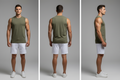 Men’s Poly Stretchable Dri-Fit Sleeveless T-shirts